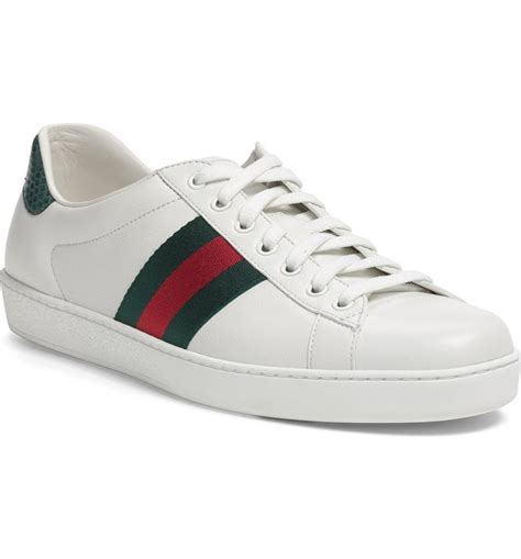 gucci new ace sneaker on foot|gucci new ace sneaker men.